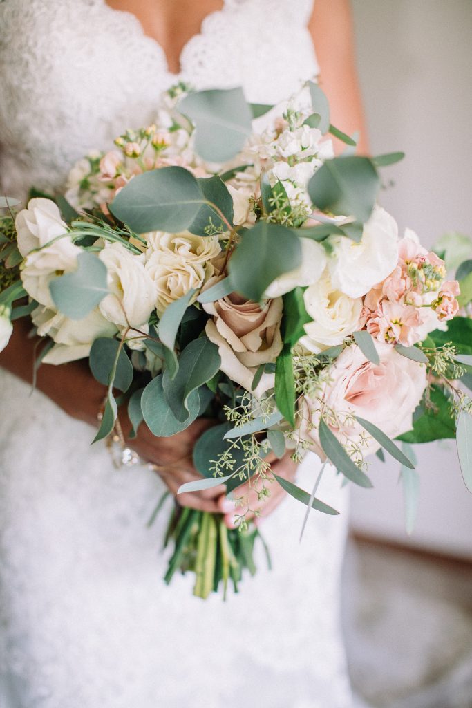 whimsical, boho, enchanted, secret garden, summer wedding, cream, blush, greenery florals, bridal bouquet.