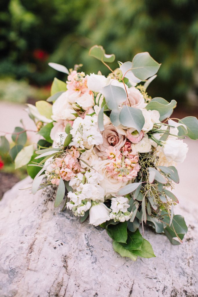 whimsical, boho, enchanted, secret garden, summer wedding, cream, blush, greenery florals, bridal bouquet.