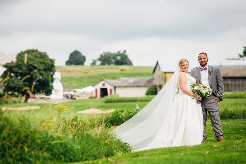 Fall wedding, lehigh valley wedding, golf course wedding, rustic barn, lavender, wheat, casual, laid back, bride and groom.