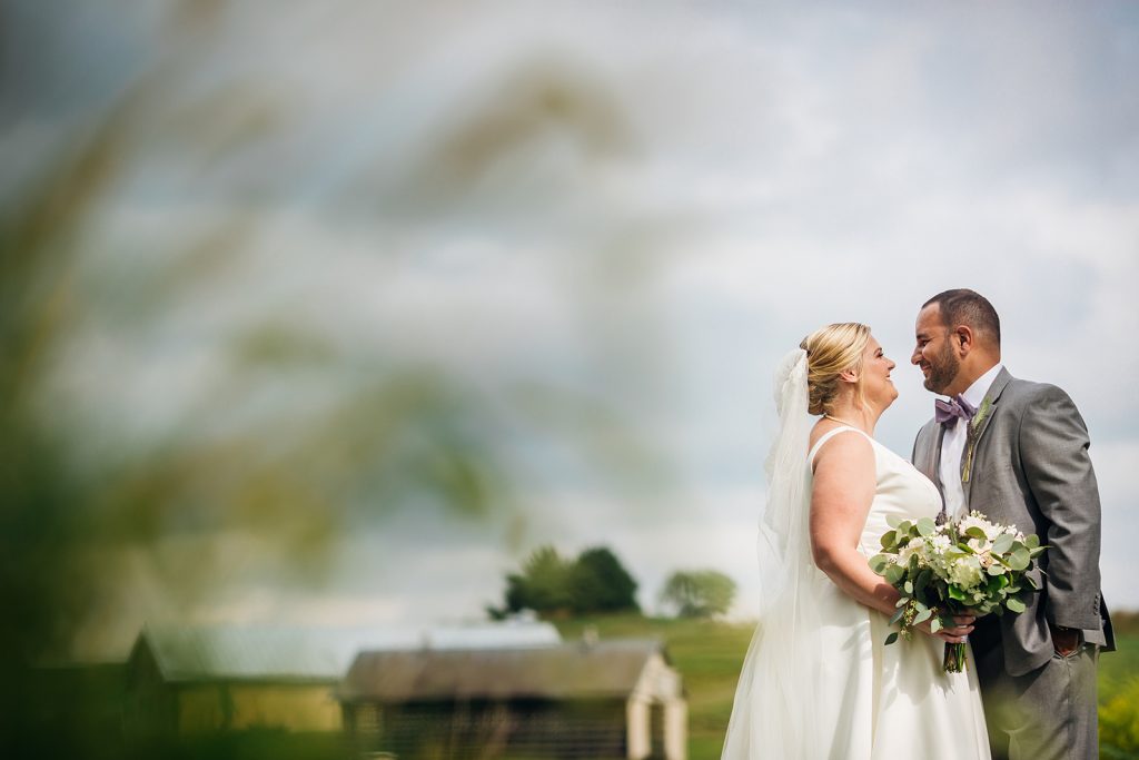 Fall wedding, lehigh valley wedding, golf course wedding, rustic barn, lavender, wheat, casual, laid back, bride and groom.