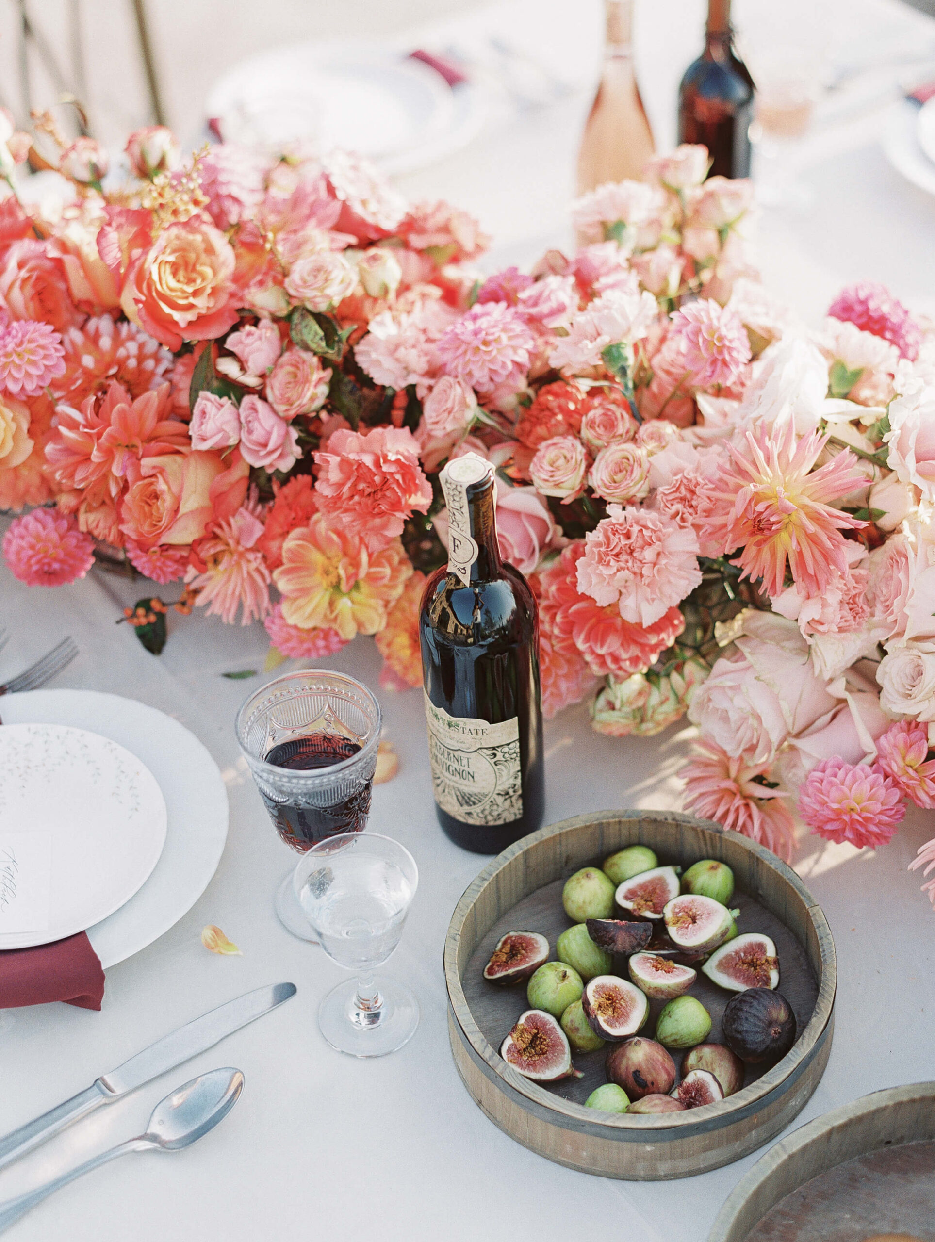Blooming Love at a Winery Wedding