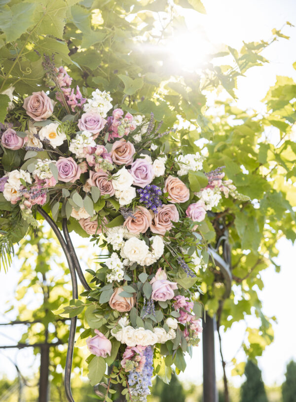 Lavender & Cream: Summer Winery Wedding at Folino Estate