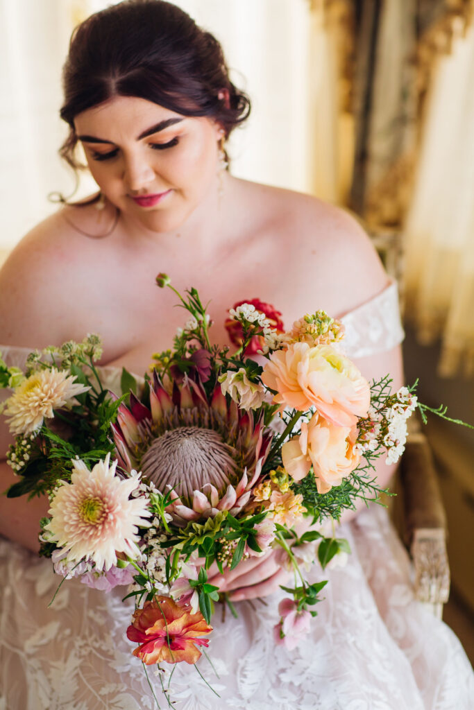 Unique Earthy Wildflowers: An Intimate Barley Sheaf Wedding