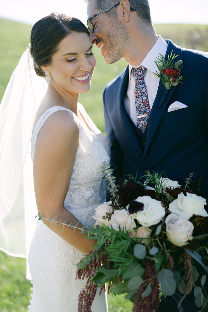 Countryside Classic Wedding with Draping Florals