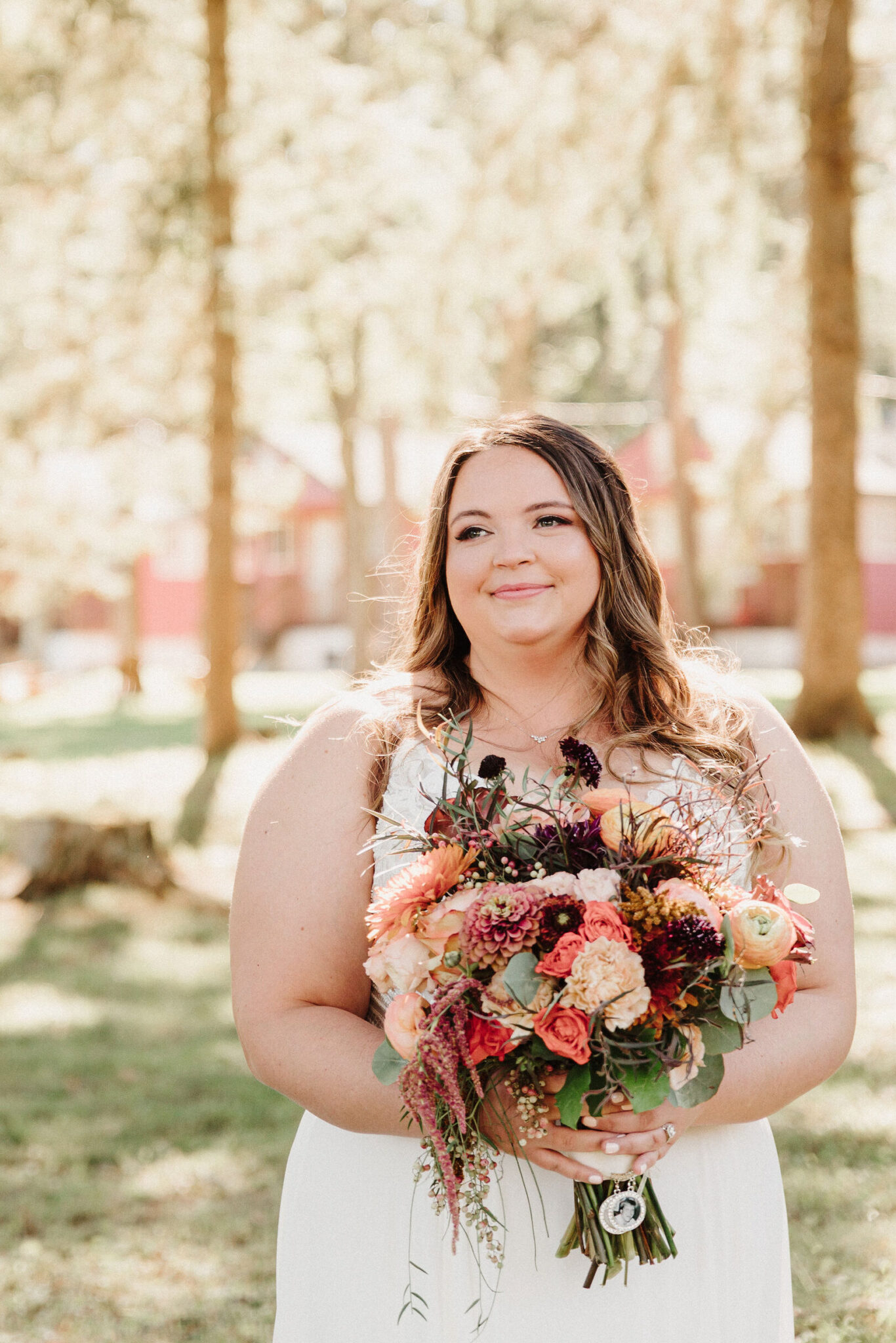 Summer Camp Inspired Wedding Florals