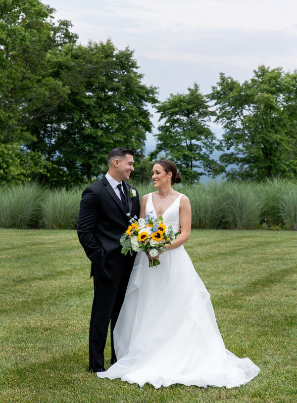 A Beautiful Midsummer Sunflower Wedding